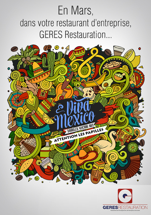Viva Mexico – animation restauration entreprise – GERES Restauration
