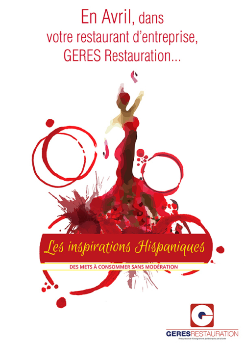 Menu Espagne 2018 GERES Restauration Entreprise