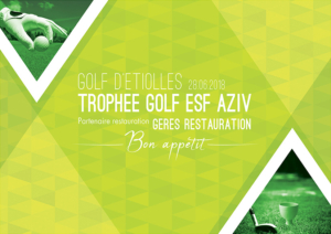 GERES Restauration Partenaire Restauration Trophée Golf ESF AZIV