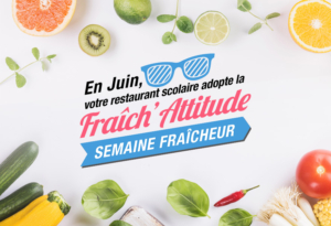 Menu Fraîch'Attitude 2018 GERES Restauration Scolaire