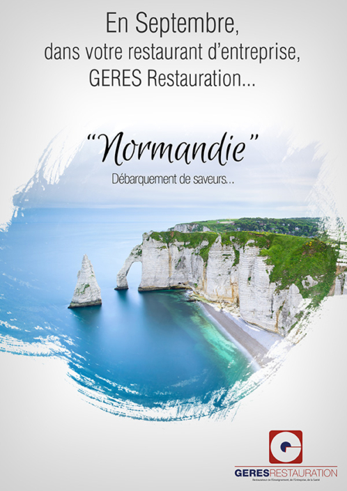 Menu Normandie septembre 2018 GERES Restauration Entreprise