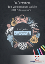 Menu Automne septembre 2018 GERES Restauration Scolaire