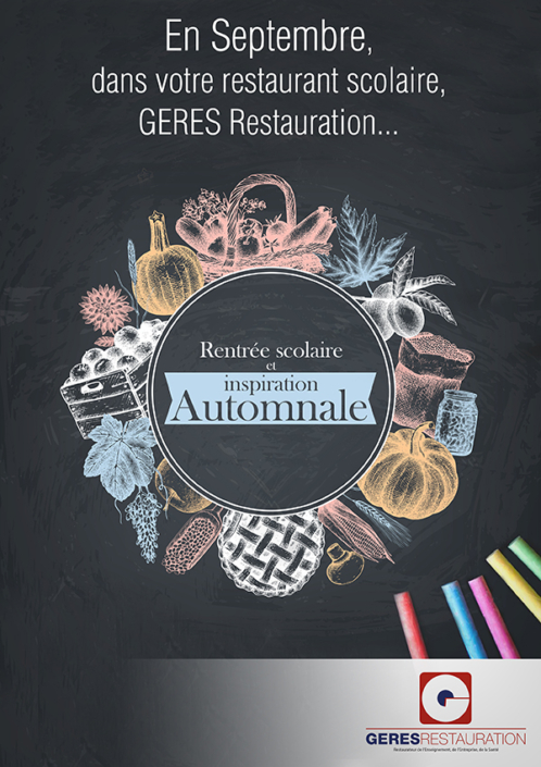 Menu Automne septembre 2018 GERES Restauration Scolaire