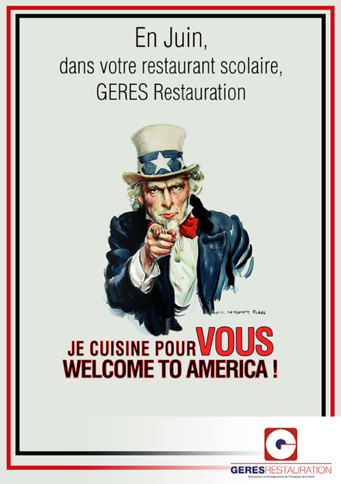 En Juin, dans votre restaurant scolaire… USA