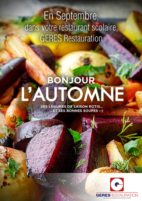 En Septembre, dans votre restaurant d’entreprise, bonjour l’automne