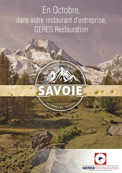 En Octobre, menu Savoie dans votre restaurant d'entreprise