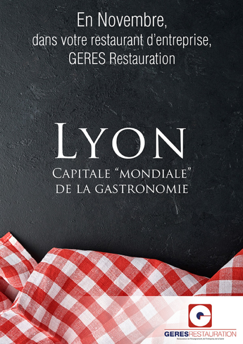 En Novembre, menu lyonnais dans votre restaurant d'entreprise