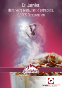 En Janvier, repas à la montagne dans nos restaurants d'entreprises