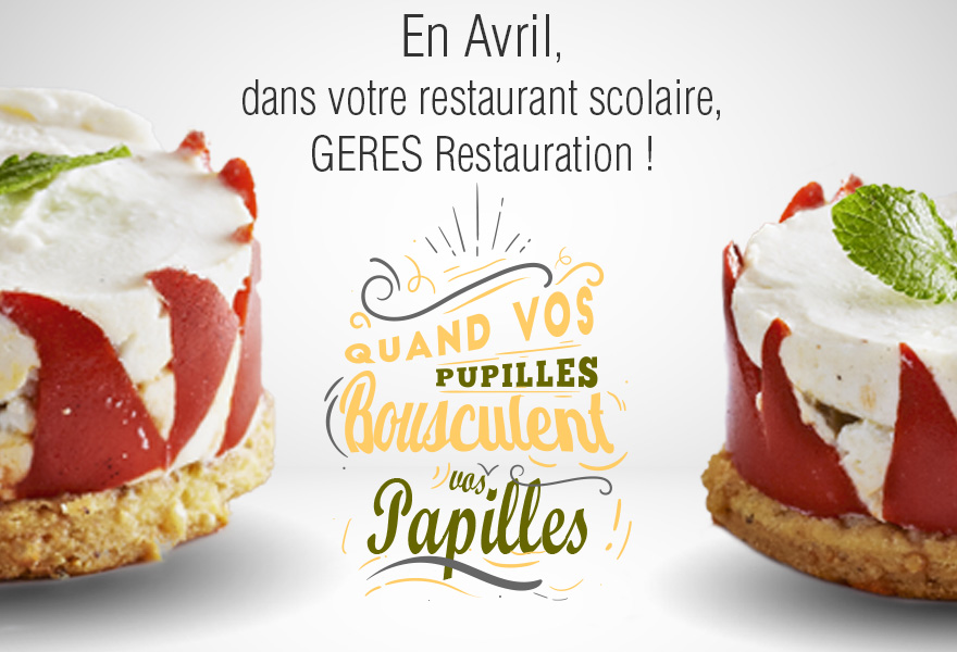 En Avril, Trompe-l'œil dans nos restaurants d’entreprises