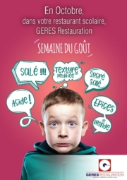 En Octobre, Semaine du Goût dans nos restaurants scolaires