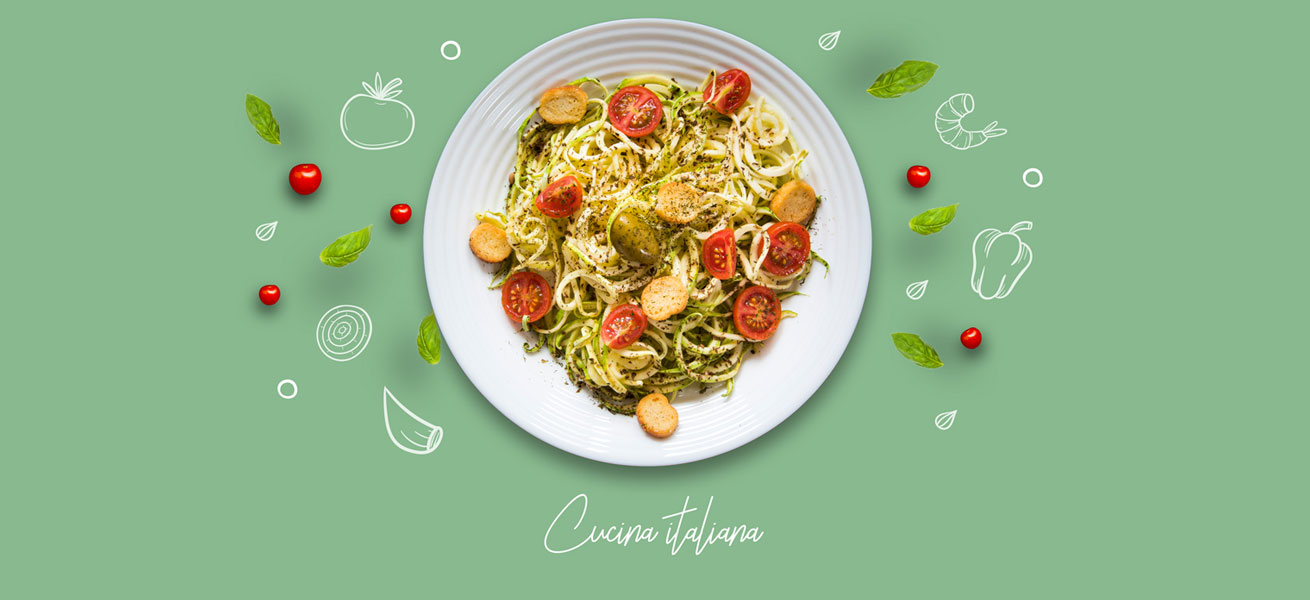 Menu Italie en Mai pour les scolaires