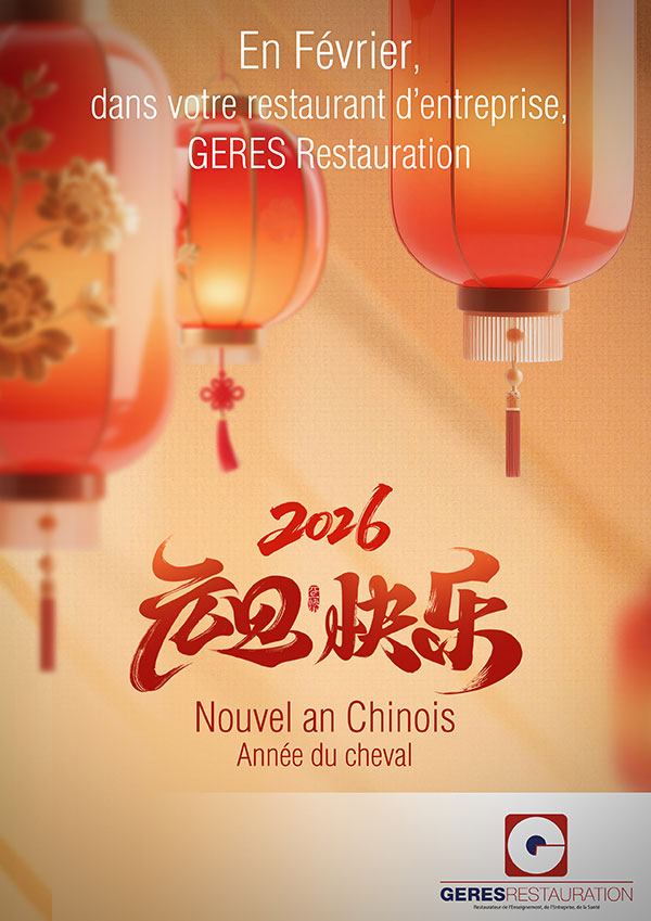 Nouvel an Chinois dans nos restaurants d'entreprise, année du cheval