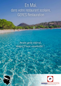 Menu Corse en Mai pour les scolaires