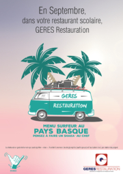 Menu basque pour les scolaires en septembre
