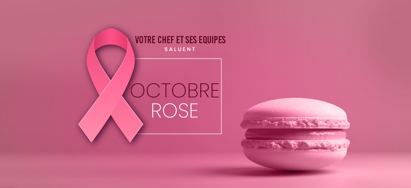 GRES Restauration salue Octobre rose dans un menu à thème